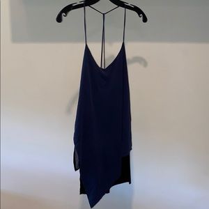 Zara Asym Two Tone Tank